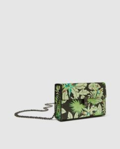 Tropical print bag Zara